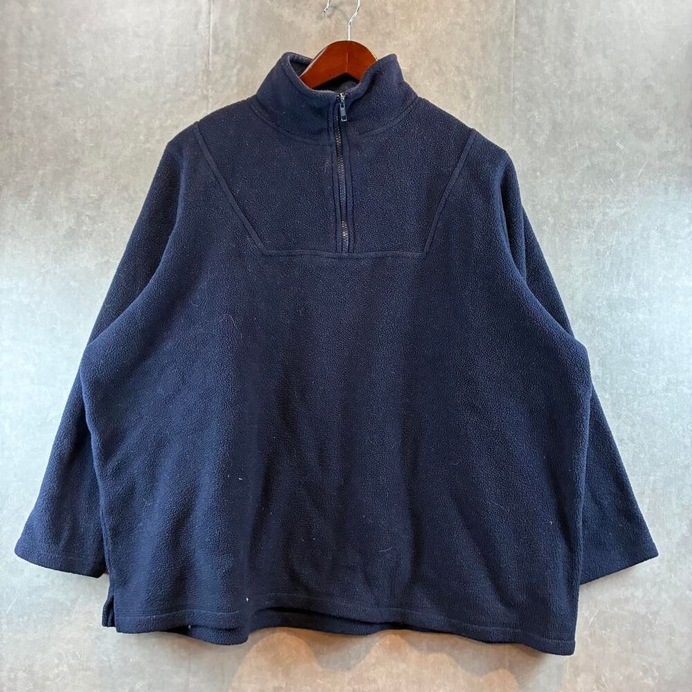 St-john-s-bay Men's Navy and Blue Sweatshirt